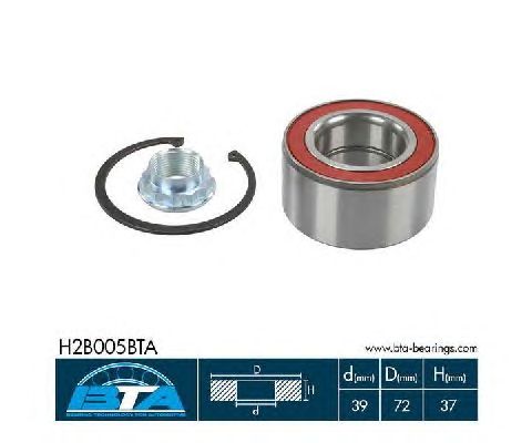 Ступичный подшипник BTA H2B005BTA