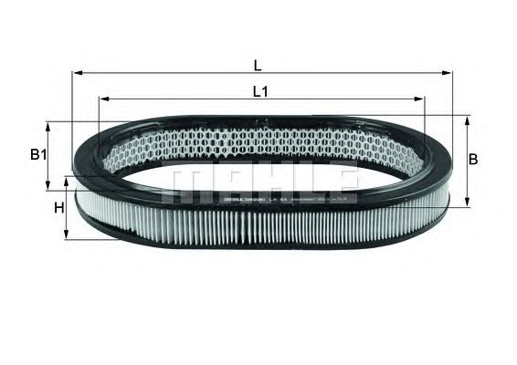 Воздушный фильтр KNECHT LX 64