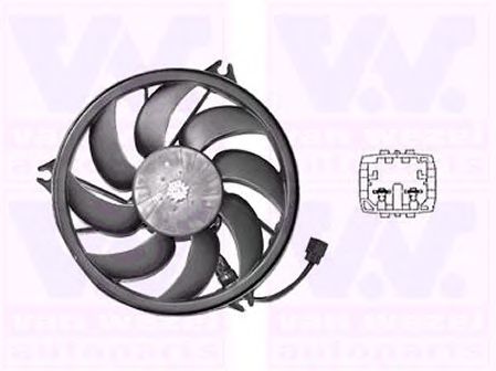 Вентилятор охолодження VAN WEZEL 4028747
