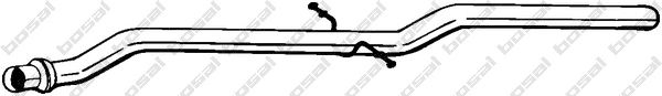 Труба выхлопного газа BOSAL 800-013