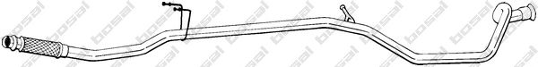 Труба выхлопного газа BOSAL 952-163