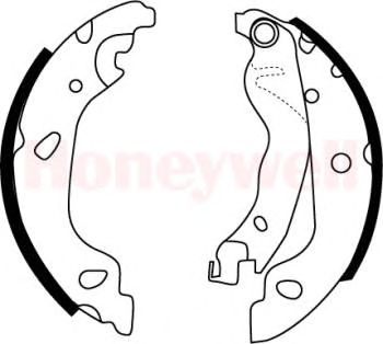 Тормозные колодки BENDIX 362406B