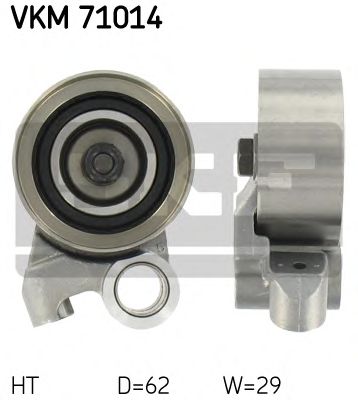 Натяжной ролик ремня ГРМ SKF VKM 71014