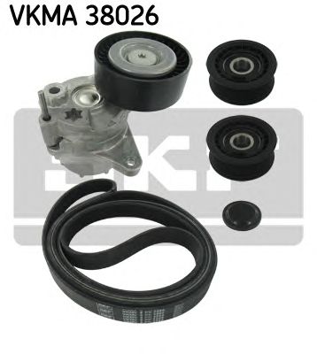 Комплект поликлинового ремня SKF VKMA 38026