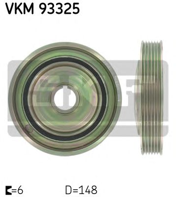 Шкив коленвала SKF VKM 93325
