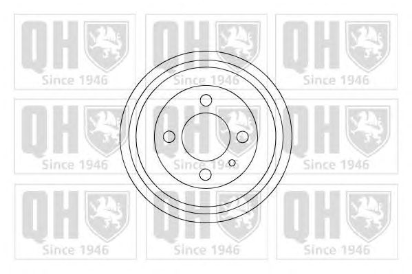 Тормозной барабан QUINTON HAZELL BDR549