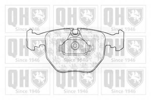 Тормозные колодки QUINTON HAZELL BP1052