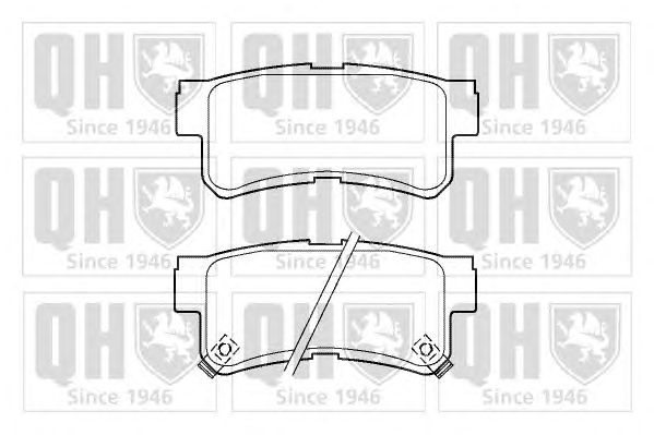 Тормозные колодки QUINTON HAZELL BP1387