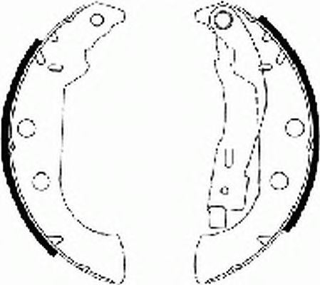 Тормозные колодки FERODO FSB575
