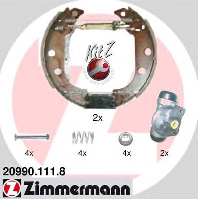Тормозные колодки ZIMMERMANN 20990.111.8