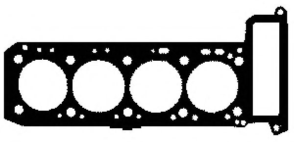 Прокладка головки блока цилиндров (ГБЦ) GLASER H80021-00