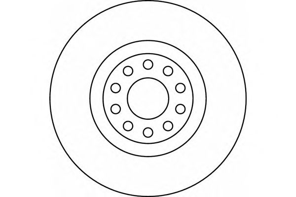 Гальмівний диск HELLA 8DD 355 106-701