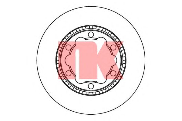 Гальмівний диск NK 2047124