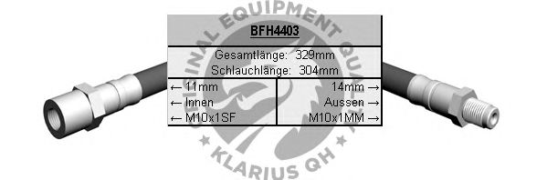 Гальмівний шланг QH International BFH4403