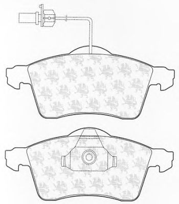 Тормозные колодки QH International BP1272