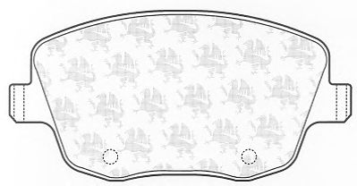 Тормозные колодки QH International BP1336