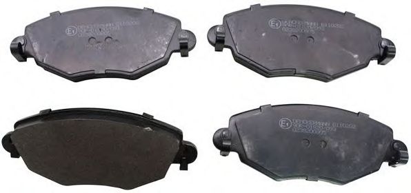 Тормозные колодки DENCKERMANN B110202