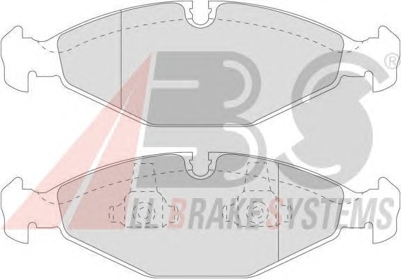 Тормозные колодки A.B.S. 36812