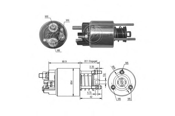 Втягивающее реле ERA ZM395