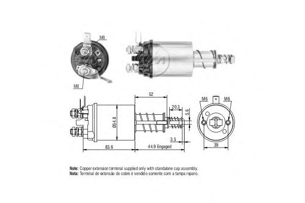 Втягивающее реле ERA ZM613