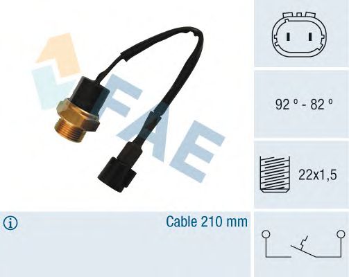 Датчик включения вентилятора FAE 37670