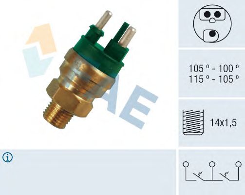 Датчик включения вентилятора FAE 38130