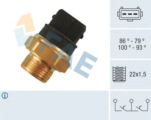 Датчик включения вентилятора FAE 38250
