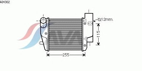 Интеркулер AVA QUALITY COOLING AI4302