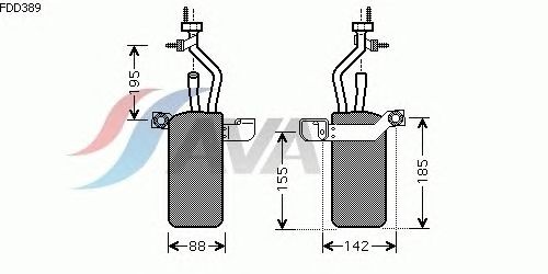 Осушитель кондиционера AVA QUALITY COOLING FDD389