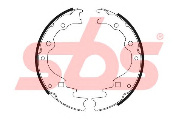 Тормозные колодки sbs 18492732461