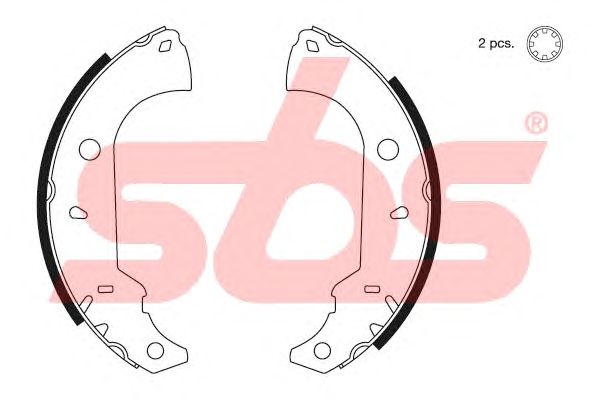 Тормозные колодки sbs 18492723483
