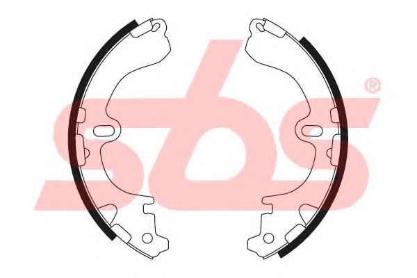 Тормозные колодки sbs 18492745501