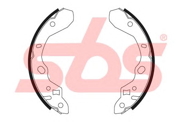 Тормозные колодки sbs 18492732611