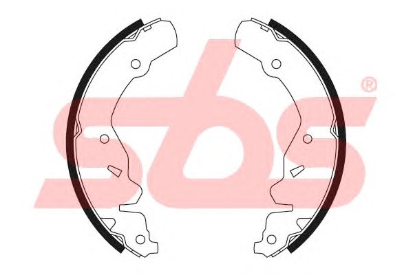Гальмівні колодки sbs 18492793667