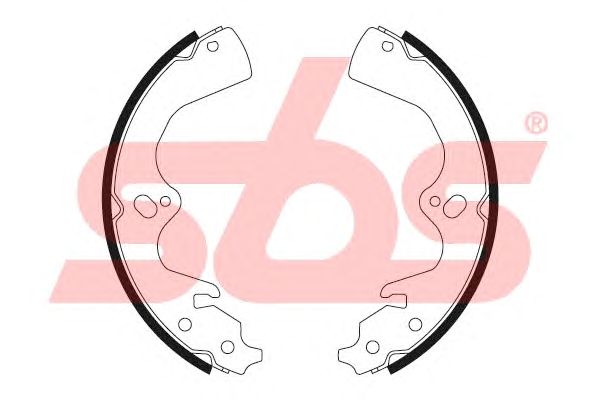 Тормозные колодки sbs 18492735668