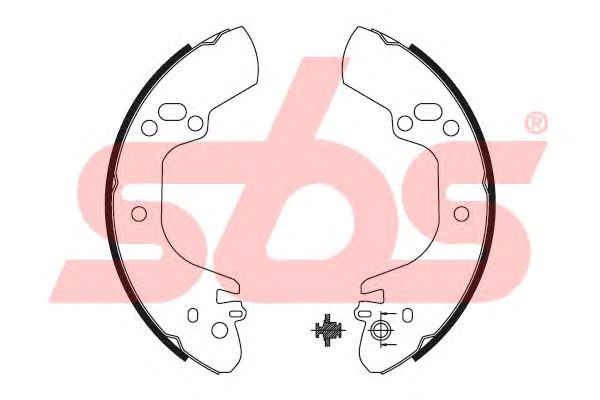 Тормозные колодки sbs 18492736726
