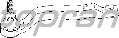 Наконечник рулевой тяги TOPRAN 700 737