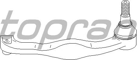 Наконечник рулевой тяги TOPRAN 112 001