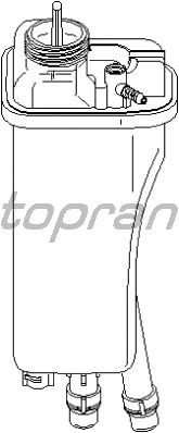 Расширительный бачок TOPRAN 501 540