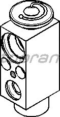 Расширительный клапан, кондиционер TOPRAN 501 491