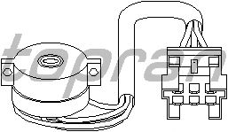 Контактная группа замка зажигания TOPRAN 302 435