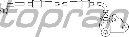 Датчик обертання колеса TOPRAN 401 412