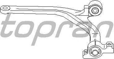 Важіль підвіски TOPRAN 720 764