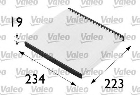 Фильтр салона VALEO 698279