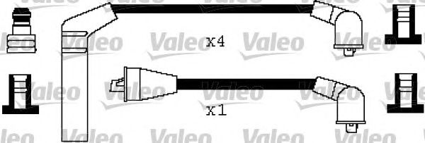Комплект высоковольтных проводов VALEO 346480