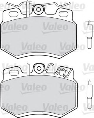 Тормозные колодки VALEO 598176
