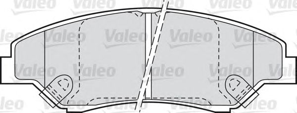 Тормозные колодки VALEO 598511