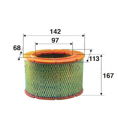 Воздушный фильтр VALEO 585623