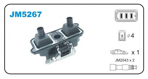 Катушка зажигания JANMOR JM5267