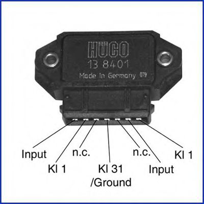 Коммутатор зажигания HUCO 138401
